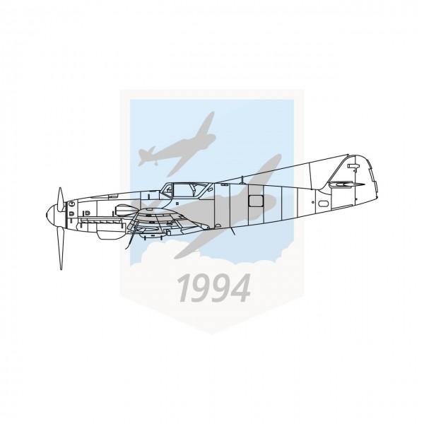 Messerschmitt Me 109 K4 - Seitenansicht