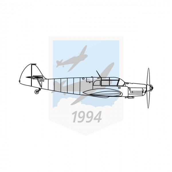 Messerschmitt Bf 108 - Seitenansicht