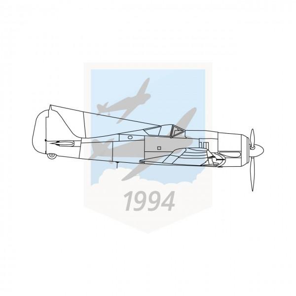 Focke-Wulf FW 190 A8 - Seitenansicht